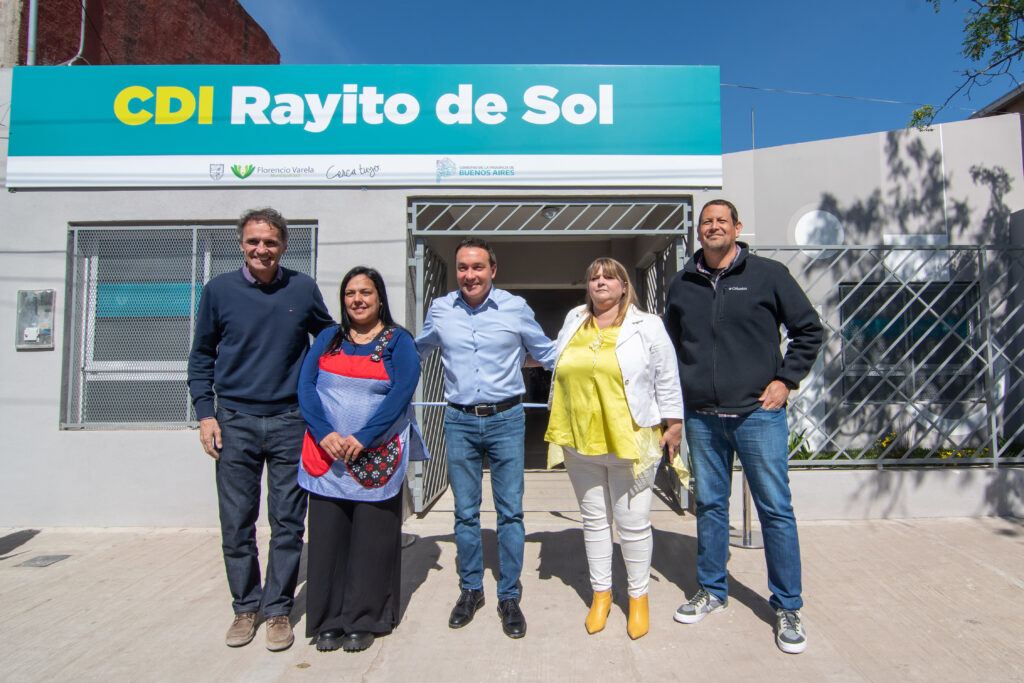 ANDRÉS WATSON Y GABRIEL KATOPODIS INAUGURARON EL NUEVO EDIFICIO DEL CENTRO DE DESARROLLO INFANTIL «RAYITO DEL SOL»