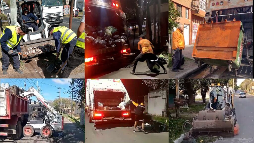 SE REALIZARON NUEVOS OPERATIVOS MUNICIPALES DE LIMPIEZA EN LOS BARRIOS