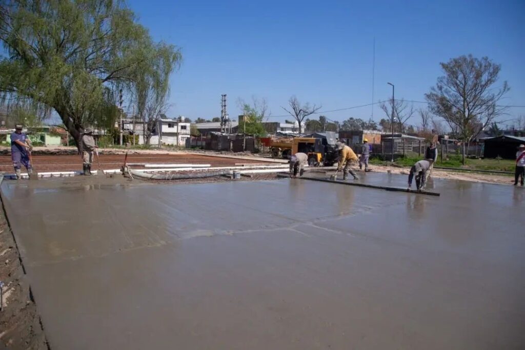 EL MUNICIPIO DE QUILMES AVANZA CON LA UNA PUESTA EN VALOR DEL BARRIO SAYONARA DE SOLANO