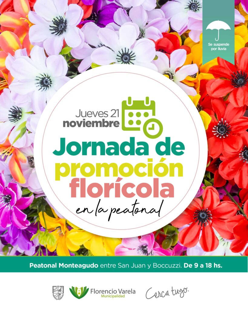 JORNADA DE PROMOCIÓN FLORÍCOLA EN VARELA