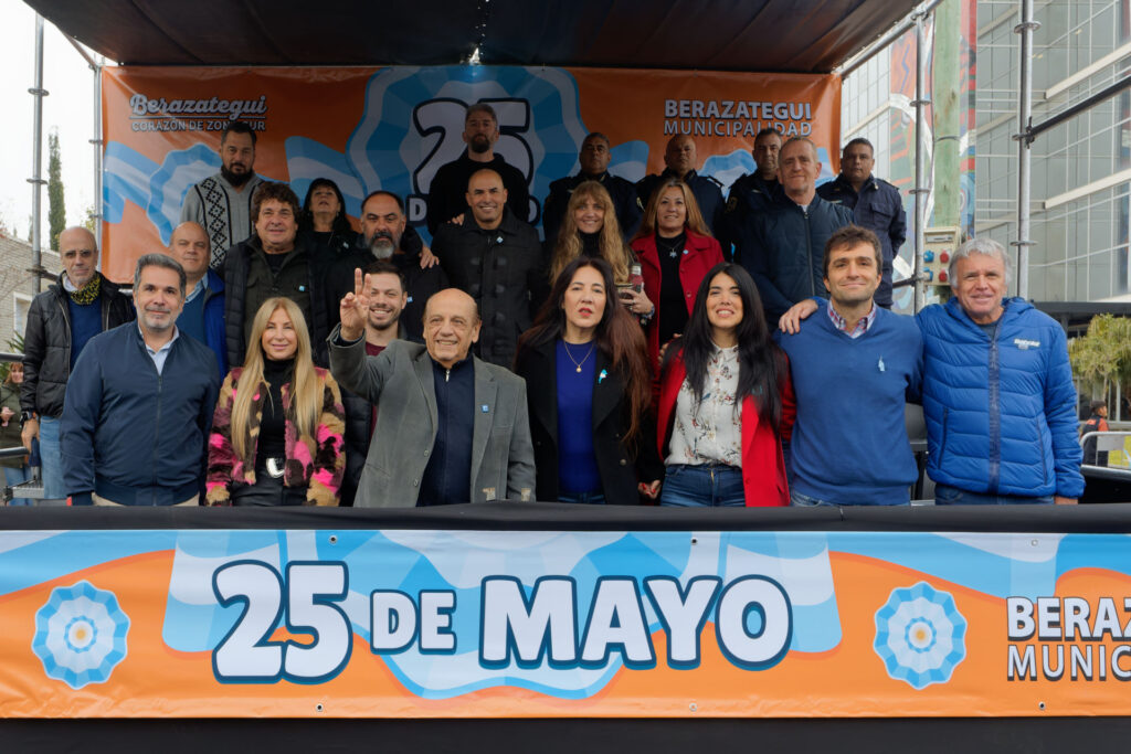 BERAZATEGUI CELEBRÓ EL 25 DE MAYO CON UNA GRAN FIESTA PATRIA