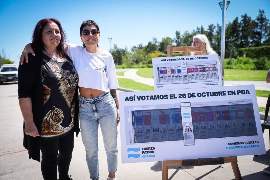 MAYRA SUPERVISÓ UN OPERATIVO «QUILMES CERCA» EN EL BARRIO VILLA ALCIRA, DE BERNAL ESTE