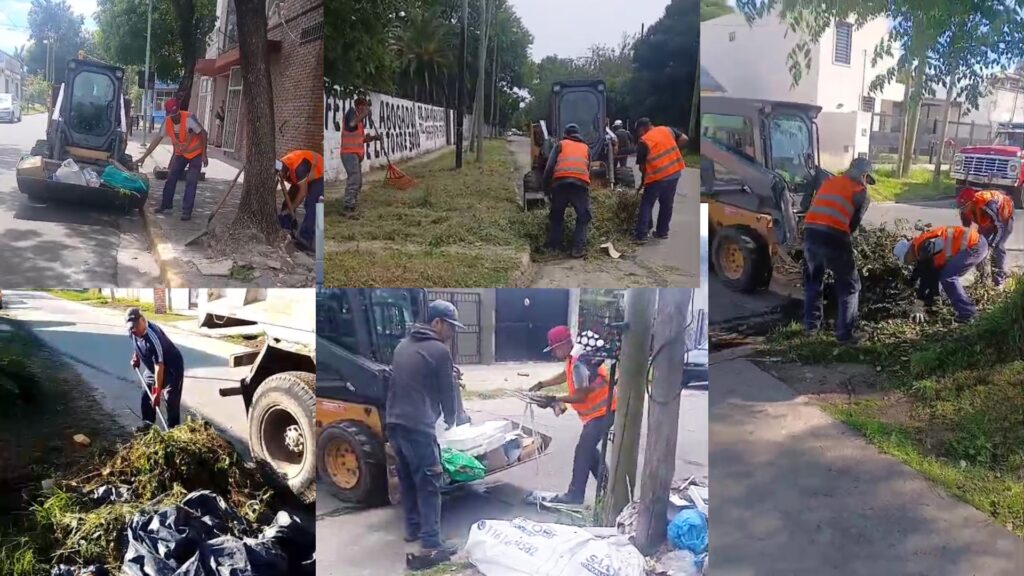 CONTINÚAN LOS OPERATIVOS DE LIMPIEZA EN LOS BARRIOS DE BERAZATEGUI