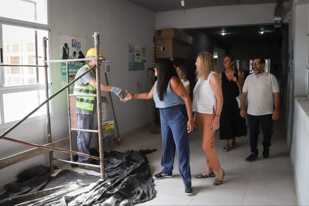 CONTINÚAN LAS OBRAS DE AMPLIACIÓN EN LA ESCUELA DE EDUCACIÓN SECUNDARIA TÉCNICA N° 1