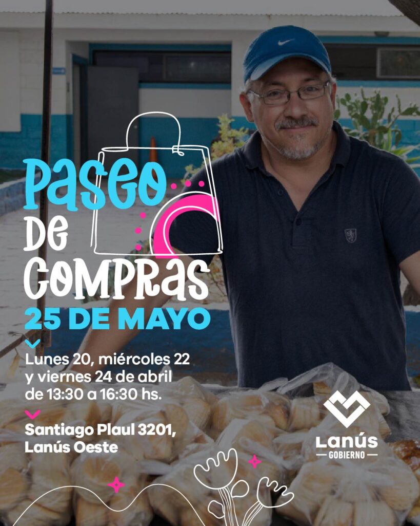 LANÚS: SE DESARROLLARÁ UNA NUEVA EDICIÓN DEL PASEO DE COMPRAS 25 DE MAYO