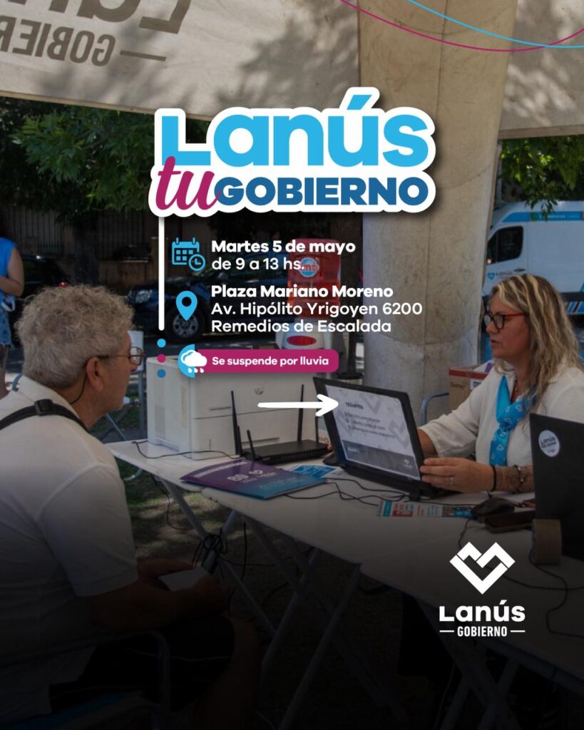 SE DESARROLLARÁ UNA NUEVA EDICIÓN DEL OPERATIVO «LANÚS TU GOBIERNO» EN REMEDIOS DE ESCALADA