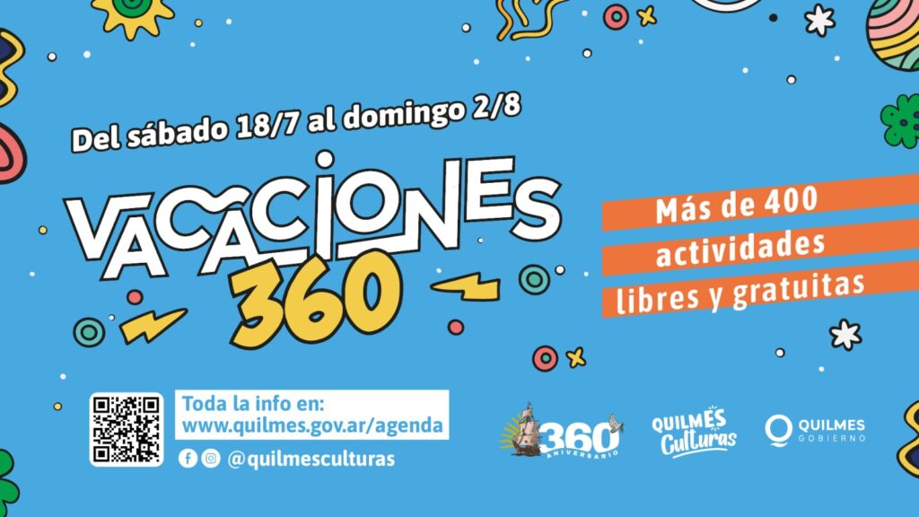 VACACIONES DE INVIERNO: QUILMES OFRECE MÚLTIPLES ACTIVIDADES GRATUITAS
